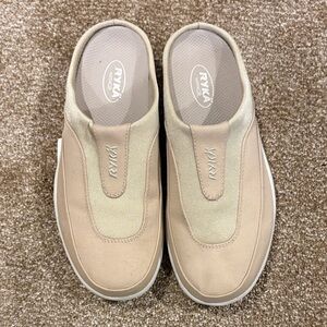 Ryka Light Tan Slip-On Shoes